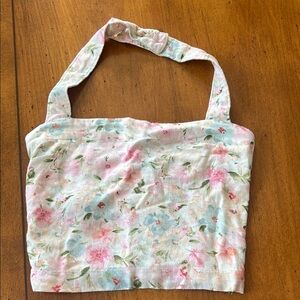 Abercrombie & Fitch Smocked White Top